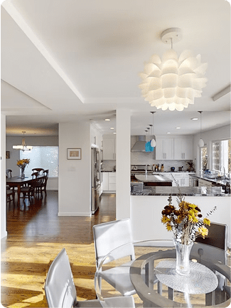 Stunning custom home construction in San Mateo, designed and build by Sigura Construction.