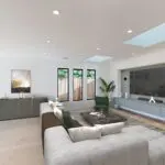 Livingroom home remodel in Cambrian