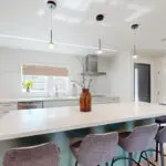 Modern San Jose kitchen with stainless steel appliances and pendant lights