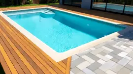 decking hardscape pool