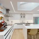 Kitchen remodeling Sunnyvale skylight