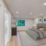 Modern bedroom addition in Sunnyvale home expansion project
