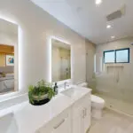 Spacious modern bathroom addition in Sunnyvale residence