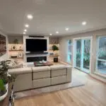 Morgan Hill living room remodel