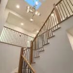 Upstairs view of this Menlo Park remodel.